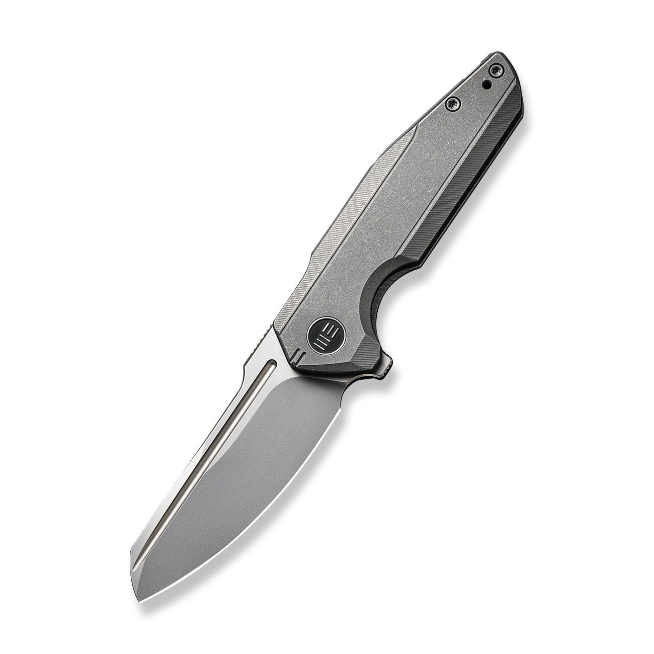 GUNMANSA Discontinued WEKNIFE StarHawk Flipper Knife Titanium Handle (2.81" CPM 20CV Blade) WE21017-1