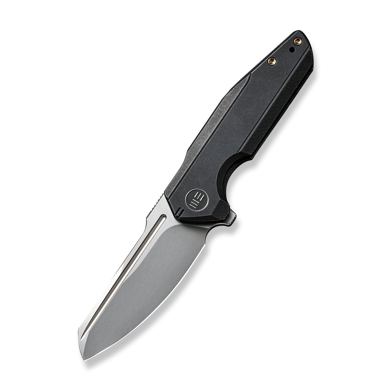 GUNMANSA Discontinued WEKNIFE StarHawk Flipper Knife Titanium Handle (2.81" CPM 20CV Blade) WE21017-3