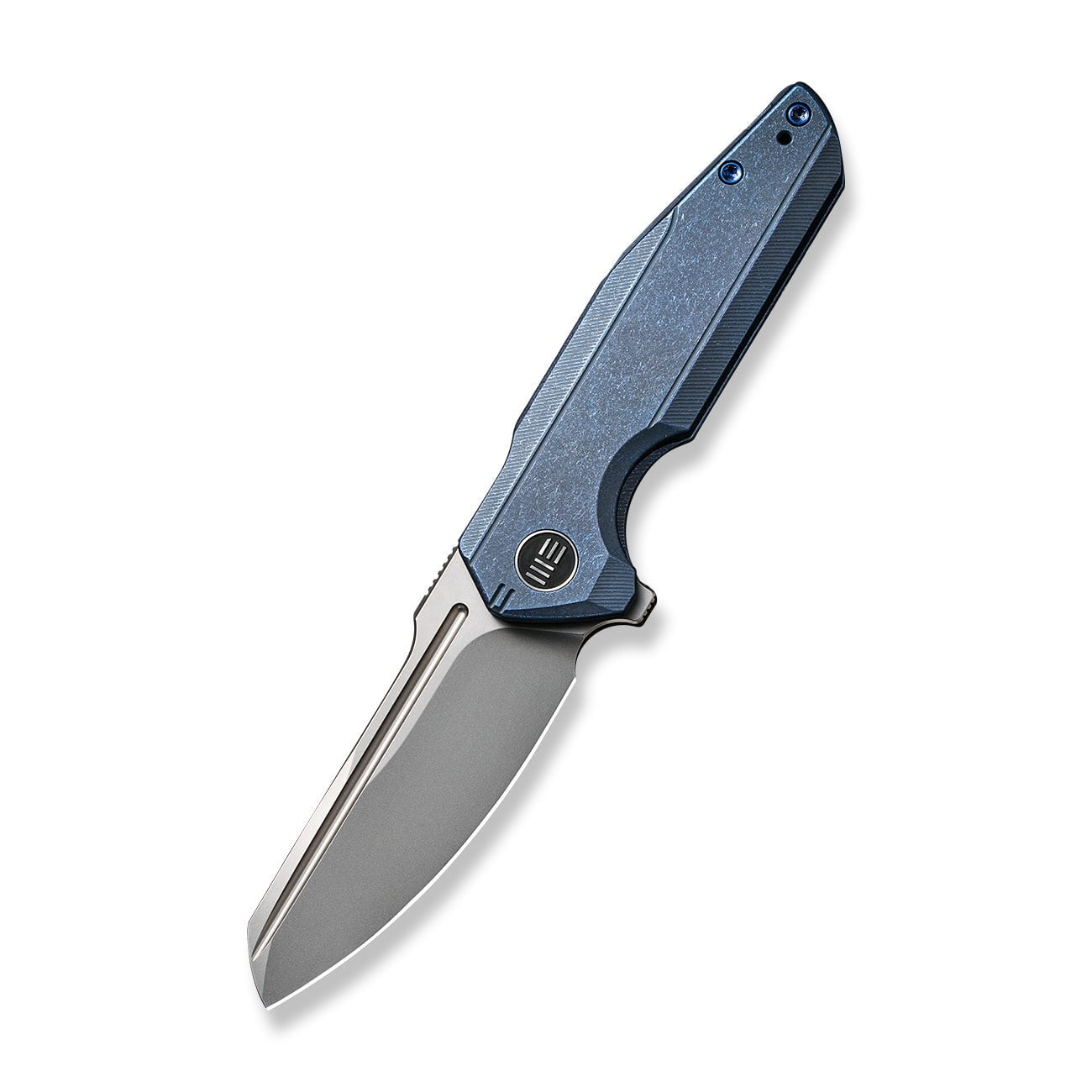 GUNMANSA Discontinued WEKNIFE StarHawk Flipper Knife Titanium Handle (2.81" CPM 20CV Blade) WE21017-4