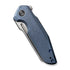 GUNMANSA Discontinued WEKNIFE StarHawk Flipper Knife Titanium Handle (2.81" CPM 20CV Blade) WE21017-4
