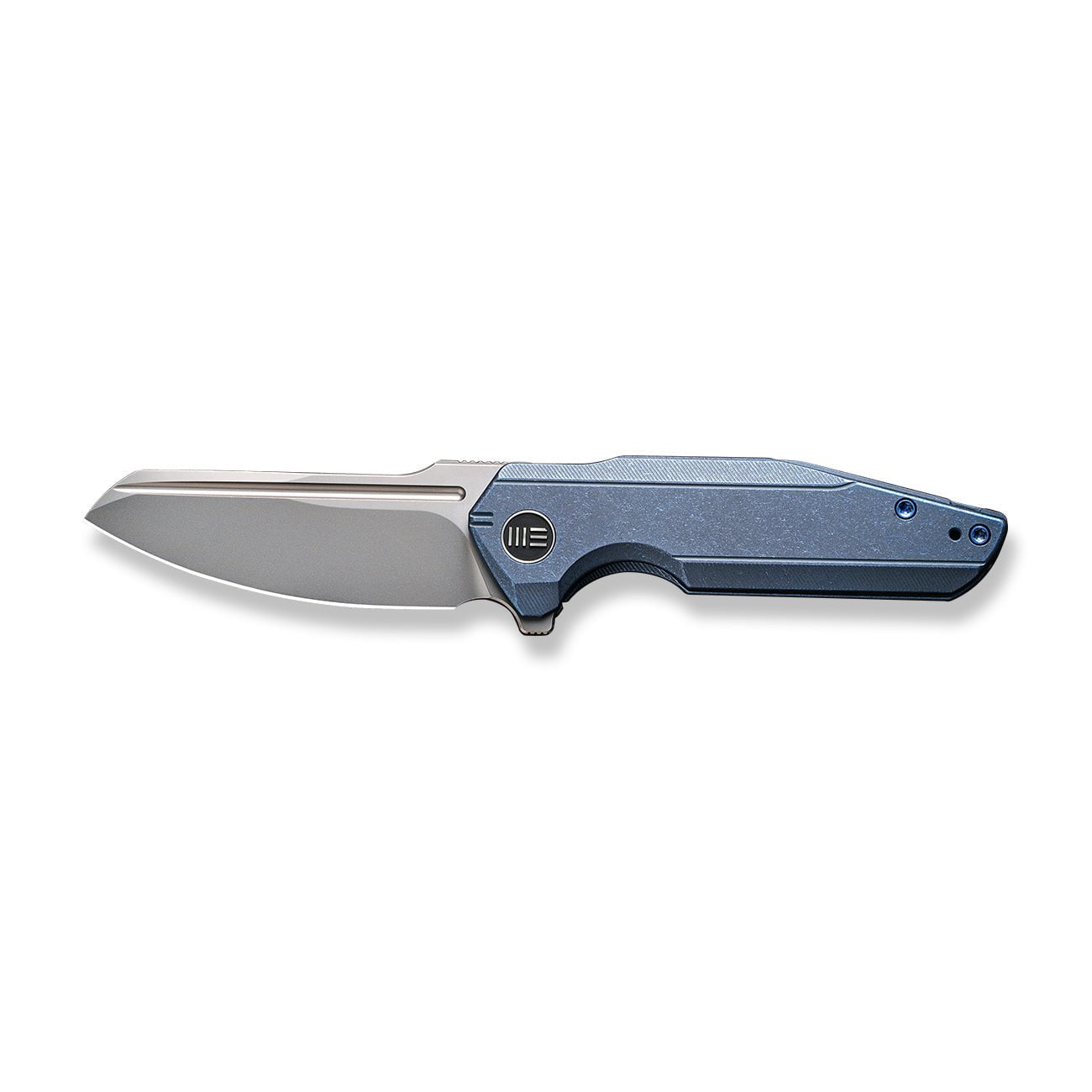 GUNMANSA Discontinued WEKNIFE StarHawk Flipper Knife Titanium Handle (2.81" CPM 20CV Blade) WE21017-4
