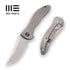 GUNMANSA Discontinued WEKNIFE Synergy2 Flipper Knife Titanium Handle (3.49" M390 Blade) 912C