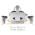 GUNMANSA DOBE - Charging Kit Designed for Quest2, Quest3, Quest3S VR Headset, supports 5V 3A Fast Charging, Equipped with two 2000MA capacity Rechargeable Batteries, TY-3867