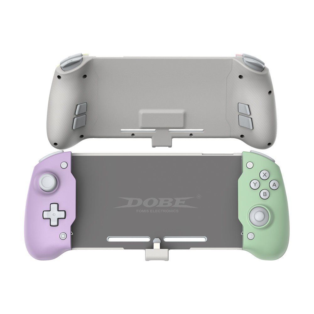 GUNMANSA DOBE TNS-1125 PURPLE&GREEN Switch Controller for Nintendo Switch, One-Piece Joypad Controller, Switch Controller Handheld Mode with 6-Axis Gyro Dual Motor Vibration, Compatible with All Games of Switch (Purple and Green)