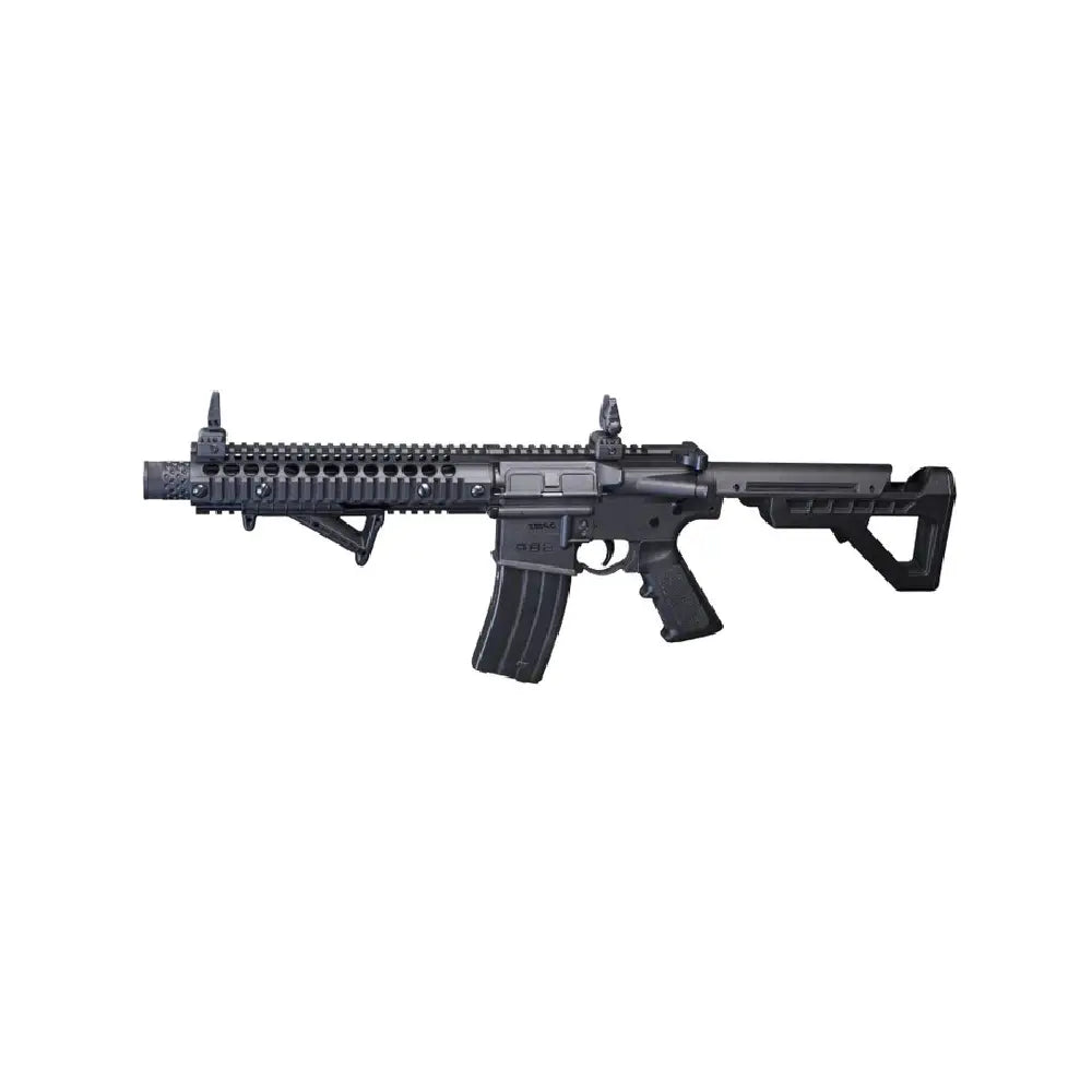 GUNMANSA DPMS SBR Full Auto Compact 4.5MM BB Rifle