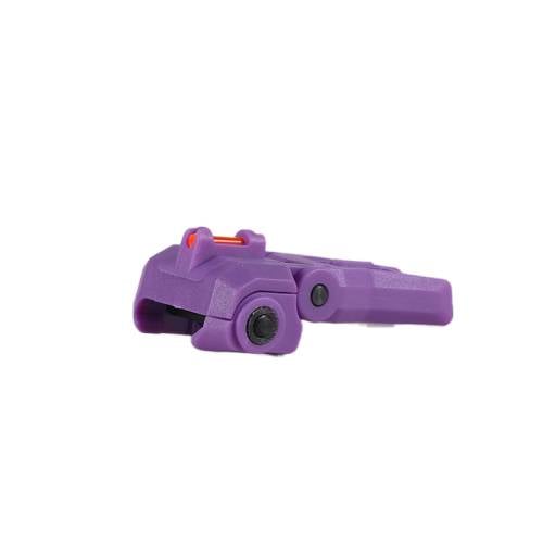 GUNMANSA DUAL PROFILE FIBER FLIP UP SIGHT PURPLE – G-03-261-2