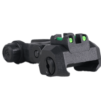 GUNMANSA Dual Profile Fiber Optic Flip-Up Sight – G-03-261