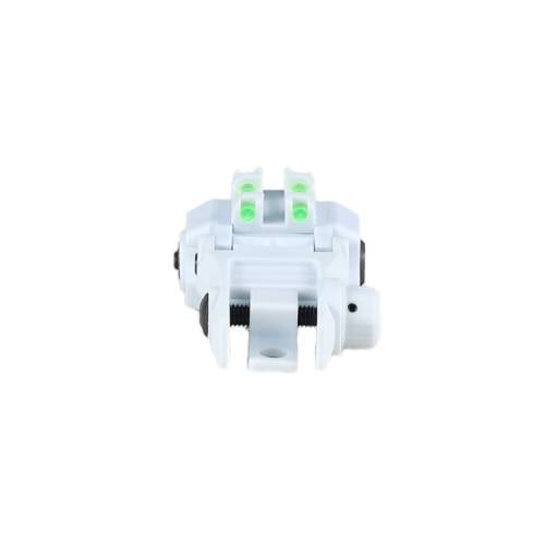 GUNMANSA Dual Profile Fiber Optic Flip-Up Sight Macaron Baron Blue – G-03-261-1