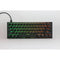 GUNMANSA Ducky Keyboard One 2 Pro 60% Mechanical Keyboard; RGB; PBT Double Shot Keycaps - Cherry Silent Red.