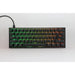 GUNMANSA Ducky Keyboard One 2 Pro 60% Mechanical Keyboard; RGB; PBT Double Shot Keycaps - Cherry Silent Red.