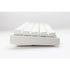 GUNMANSA Ducky Keyboard One 2 Pro 60% Mechanical Keyboard; RGB; PBT Double Shot Keycaps - White- Cherry Silver.