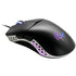 GUNMANSA Ducky Mouse Feather Black and White - Huano Blue switches; PixArt sensor; 16000 DPI.