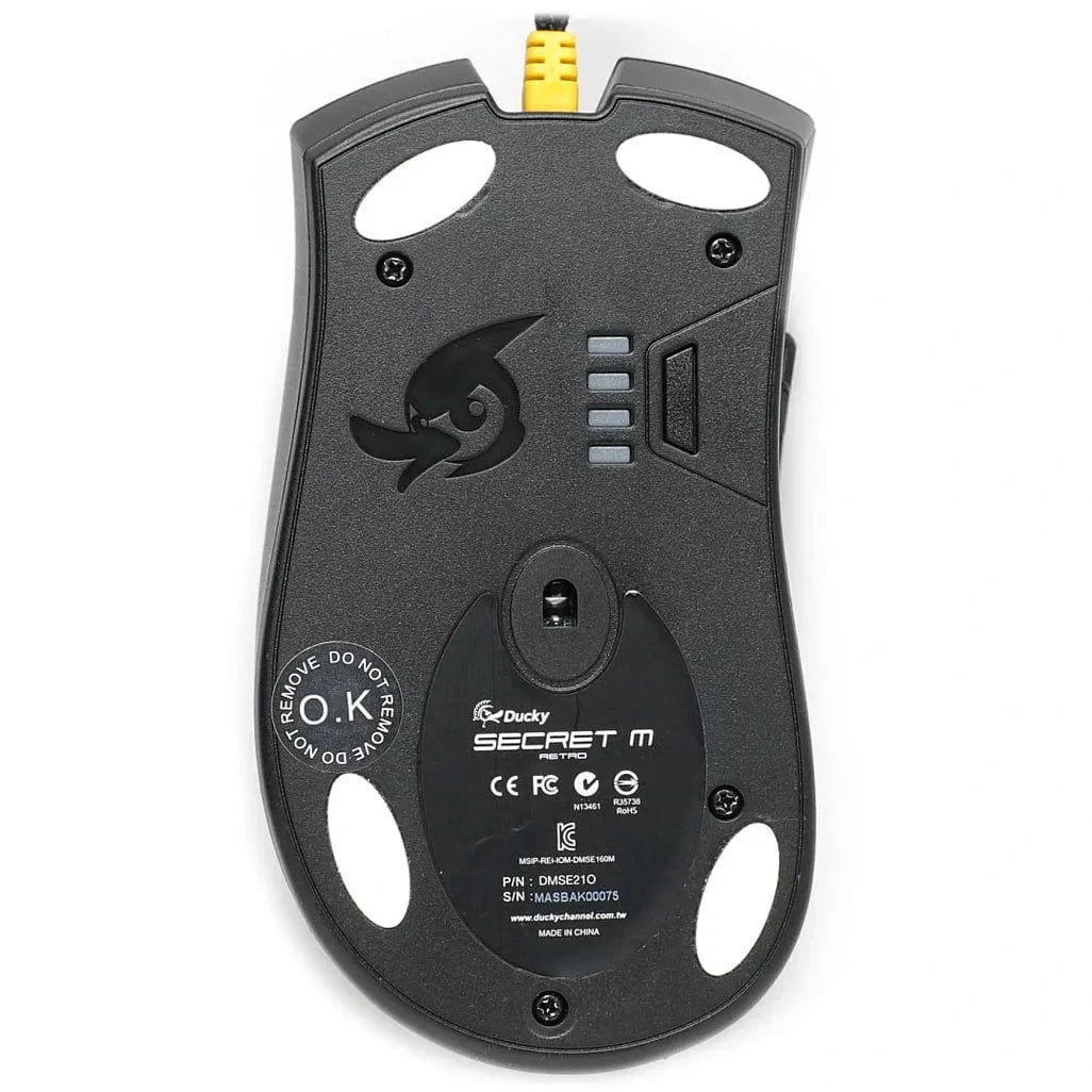 GUNMANSA Ducky Mouse Secret M Retro PBT body mouse