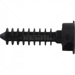 GUNMANSA Easyhold Plug - 8mm Black /100 pack(use with CA02-2 / CA04 cable Ties) Part No: HW29-1