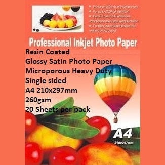 GUNMANSA EBox Resin Coated Glossy Satin Photo Paper