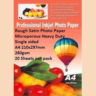 GUNMANSA EBox Rough Satin Photo Paper-