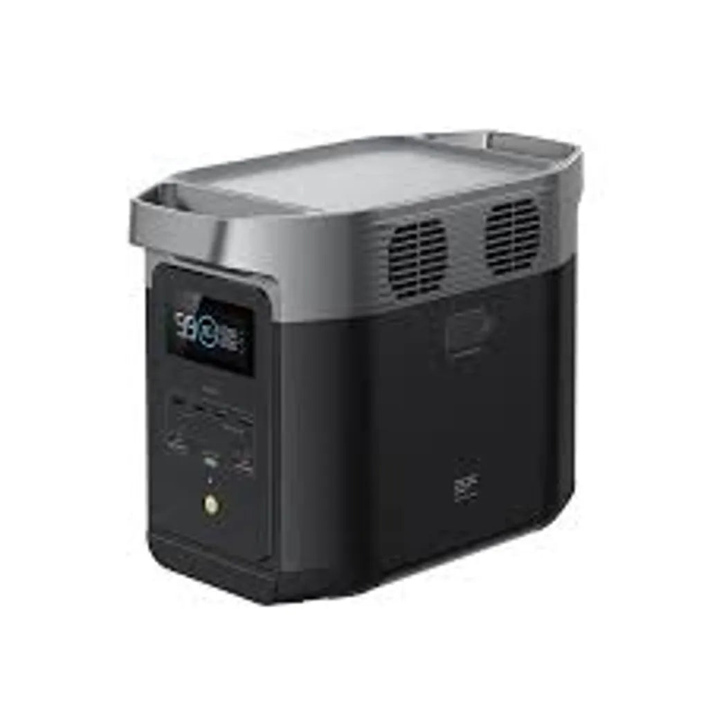 GUNMANSA ECOFLOW Delta 2 Lithium (LiFePo) Portable Power Station - 1800W Output; 1024Wh LFP Battery; 500W Solar - SA socket.
