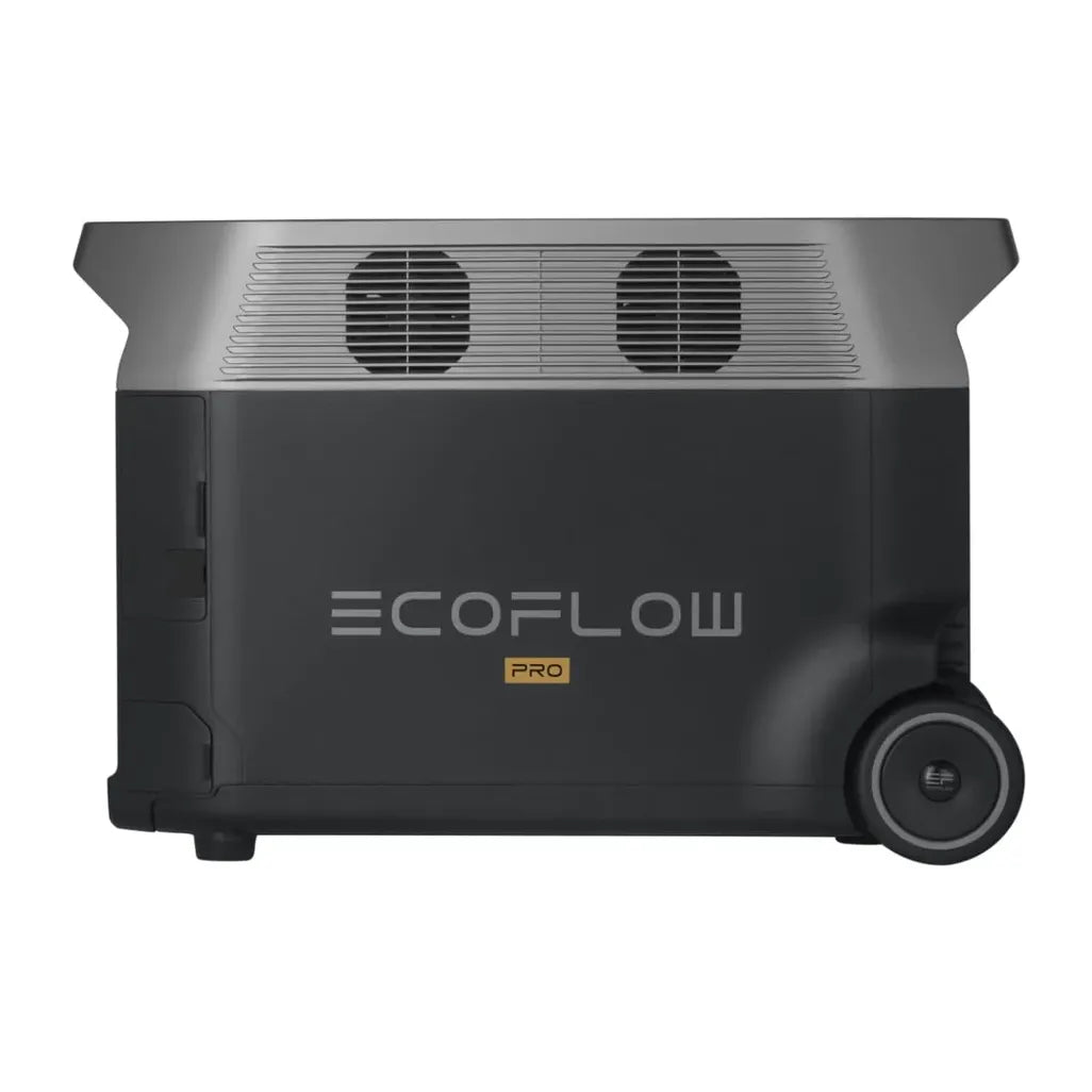 GUNMANSA ECOFLOW DELTA PRO Portable Power Station - 3600W Output; 3600 Wh Battery; 1600W Solar -Int Socket