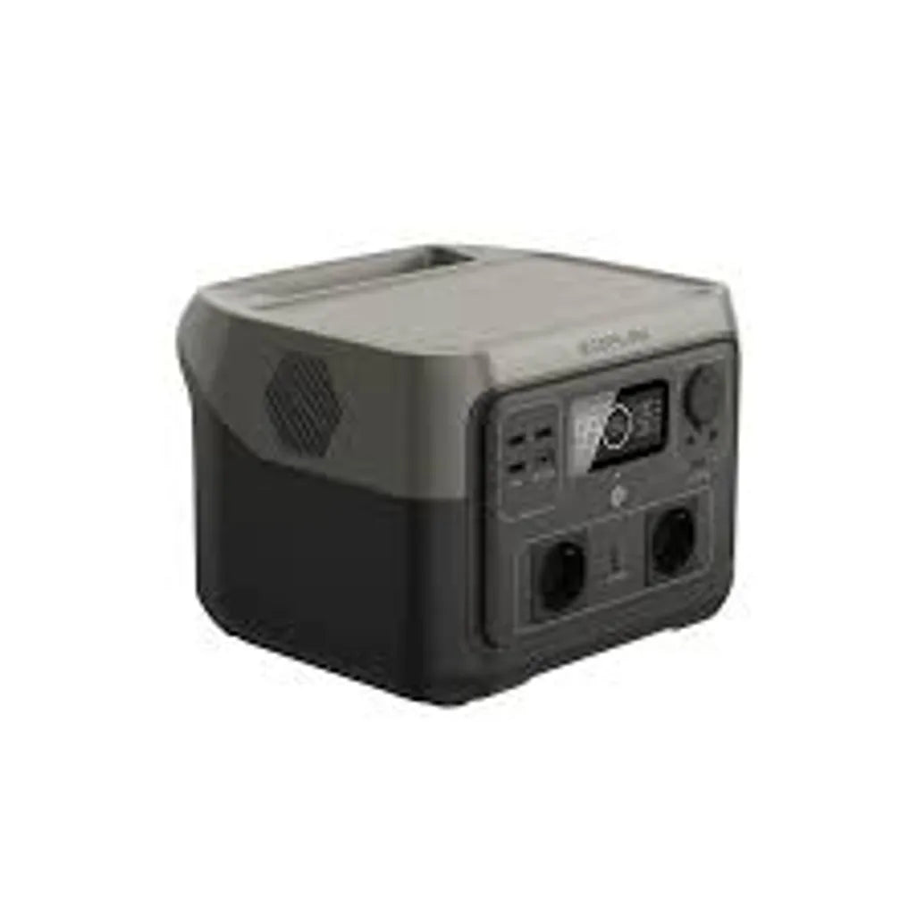 GUNMANSA ECOFLOW RIVER 2 MAX Portable Power Station 512Wh battery 500W output 220W Solar Charger - SA Socket