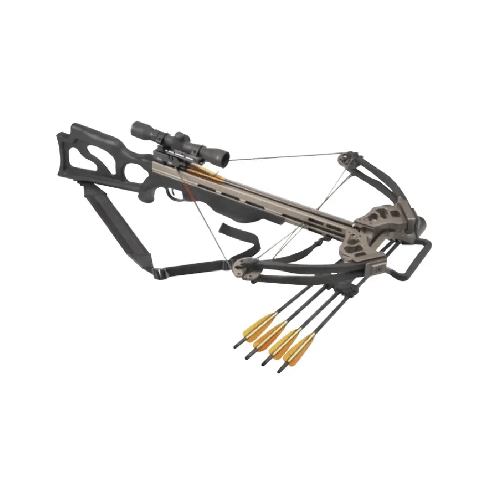 GUNMANSA EK Archery CR-026BK Titan Crossbow Quad Limb 200lb Black