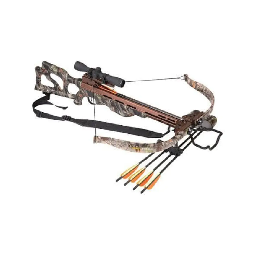 GUNMANSA EK Archery CR-037GI Desert Hawk Recurve Crossbow 225LBS G1 Camo