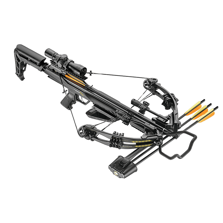 GUNMANSA Ek Archery CR-070BP Blade Plus Crossbow 175LBS Black With Bolts Combo