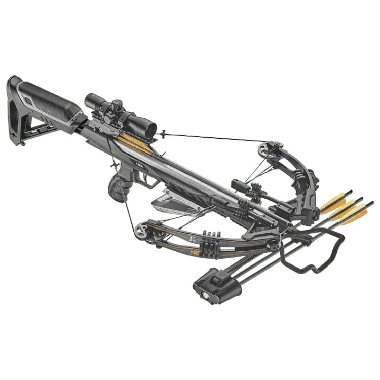 GUNMANSA Ek Archery CR-400BP Hex 400 Crossbow 210lbs Black