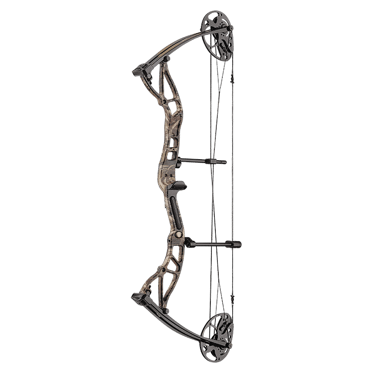 GUNMANSA EK Archery Exterminator Compound Bow 15-70LB Folium Camo Riser Bow Only CO-035F