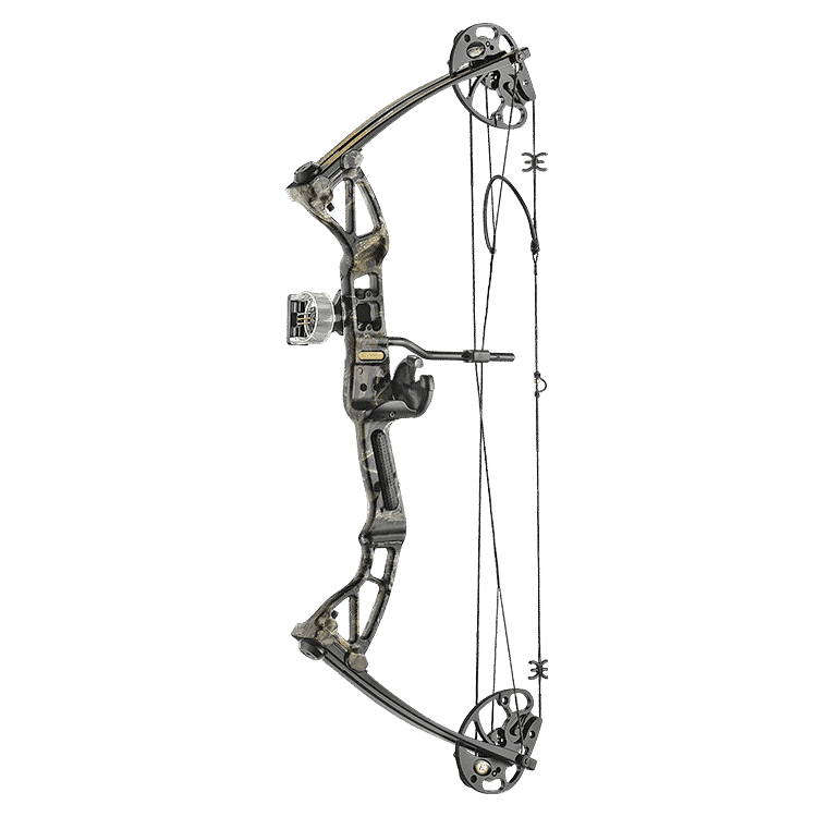 GUNMANSA EK Archery Rex Quad Limbs 20-65LB Folium Camo Riser Limbs-clamshell CO-029F Compound Bow