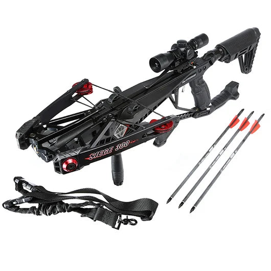 GUNMANSA EK Archery Siege 300 Crossbow - 150LB Black (EK) - CR-120BP