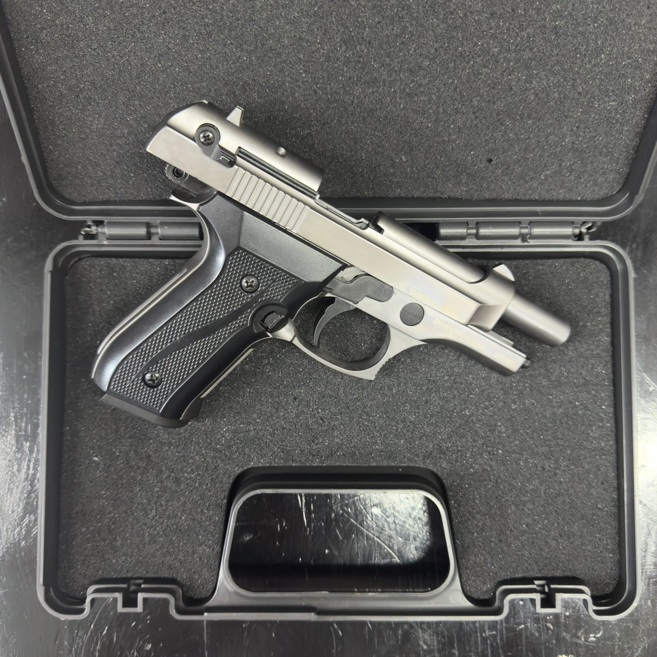GUNMANSA Ekol F92 Compact Fumed Blank/Pepper Gun (Semi Auto|15+1|9mm PAK)