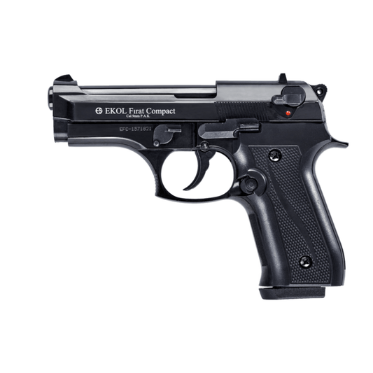 GUNMANSA Ekol Firat Compact Black Blank/Pepper Gun (Semi Auto/15+1/9mm PAK)