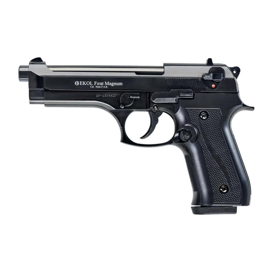 GUNMANSA Ekol Firat Magnum Black Blank/Pepper Gun (Semi Auto/17+1/9mm PAK) SPECIAL - GSA