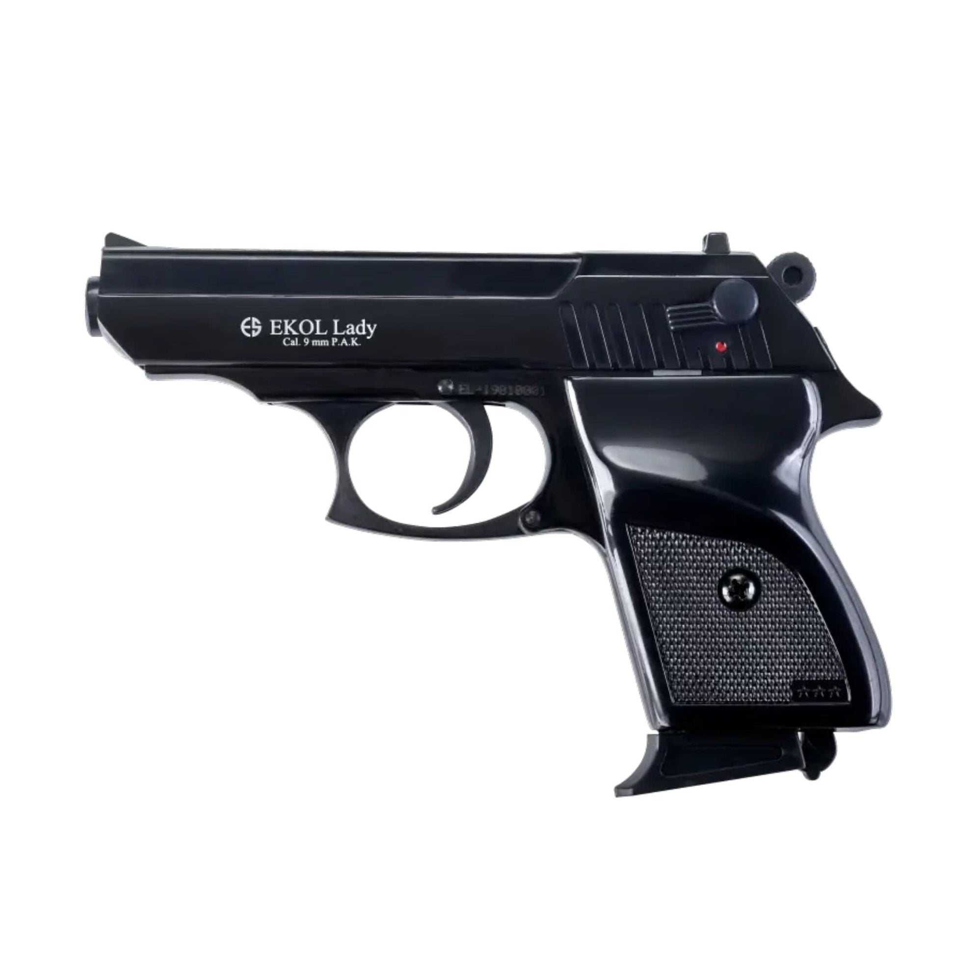 GUNMANSA Ekol Lady Black Blank/Pepper Gun (Semi Auto/6+1/9mm PAK)