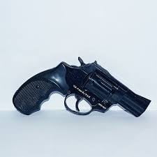 GUNMANSA Ekol Viper 2.5" Black Blank/Pepper Gun (Semi Auto|6 Rounds|9mm PAK|Revolver)