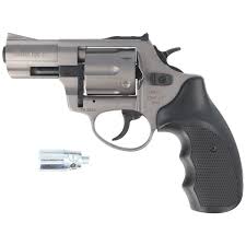 GUNMANSA Ekol Viper Fumed 2.5" Blank/Pepper Gun (Semi Auto|6 Rounds|9mm PAK|Revolver)