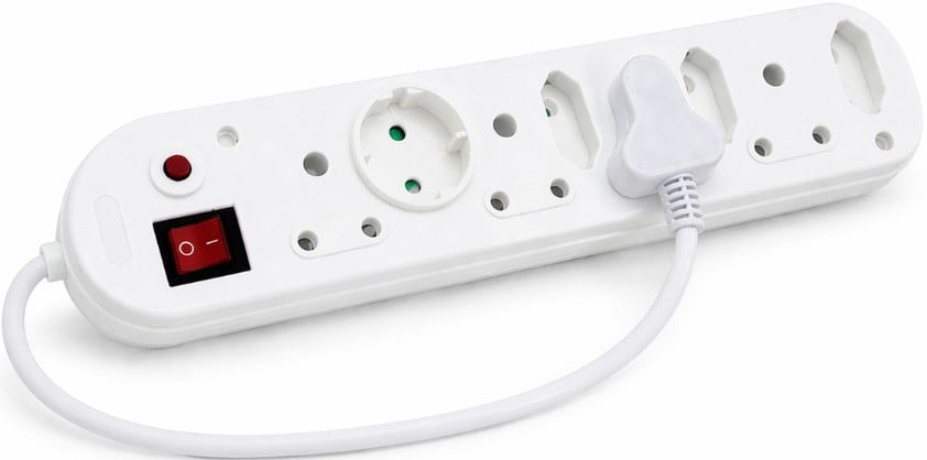 GUNMANSA Electrosense 8 Way Multiplug 16A Power Strip