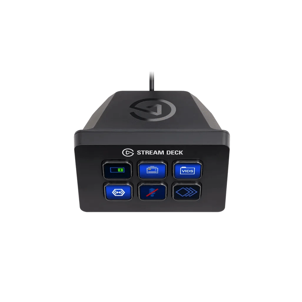 GUNMANSA Elgato Stream Deck Mini, Mini, Wired, USB, Black