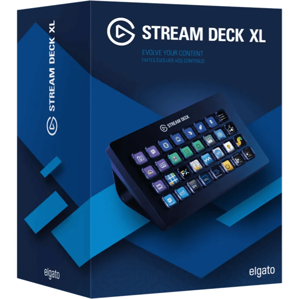 GUNMANSA Elgato Stream Deck XL, Black, 32 buttons