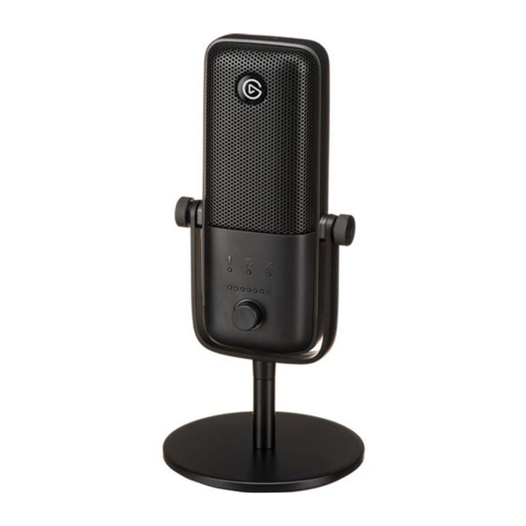 GUNMANSA Elgato Wave:3 Microphone - Condenser capsule; Sample Rate: 48 / 96 kHz; Frequency Response: 70 - 20000 Hz; Interface: USB-C.