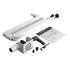GUNMANSA Elgato Wave Mic Arm Pro - Studio-grade boom arm; 780 mm Horizontal reach; 750 mm vertical reach; 150 mm Riser extension - White