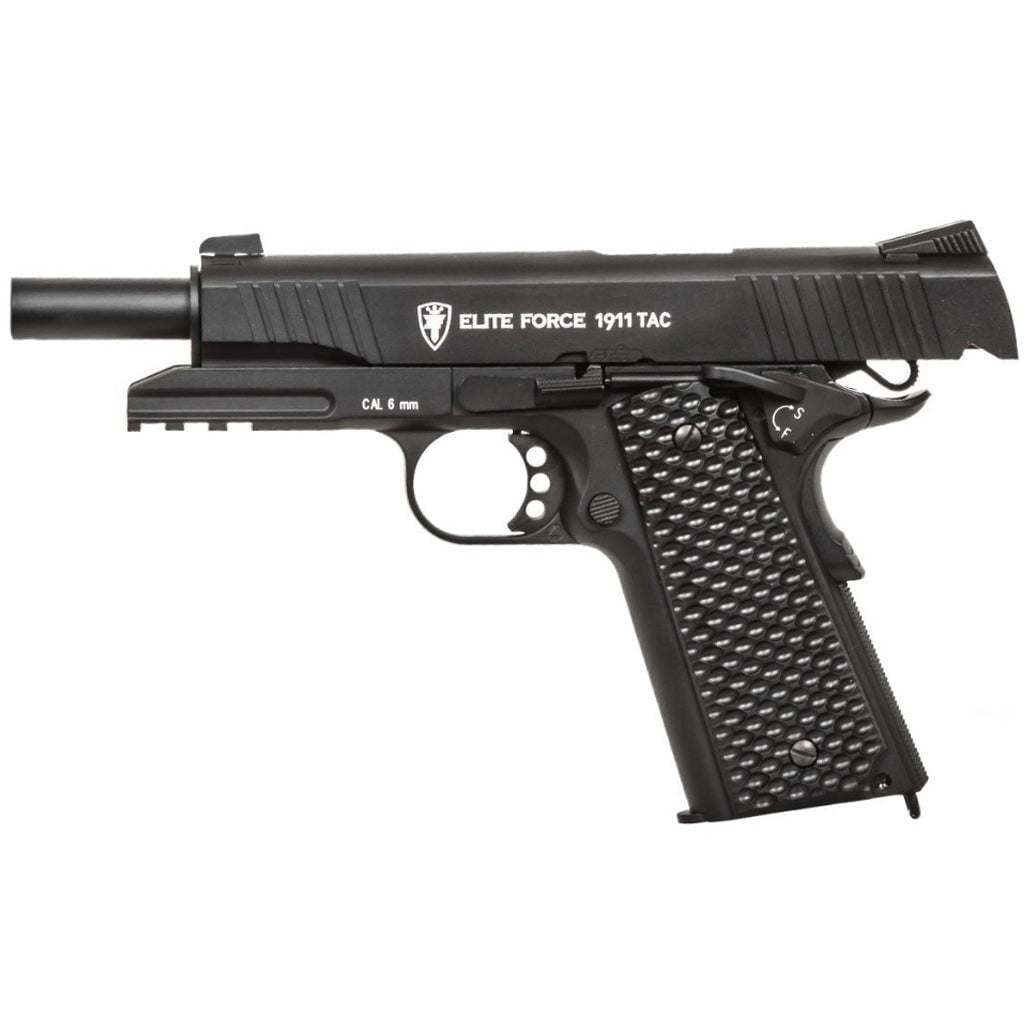 GUNMANSA Elite Force 1911 Airsoft Pistol (CO2|Semi Auto|Blowback|15)