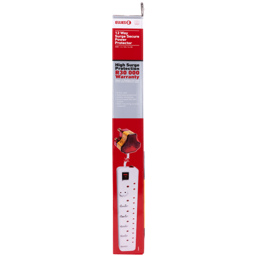 GUNMANSA Ellies 12 Way Surge Multiplug Adator