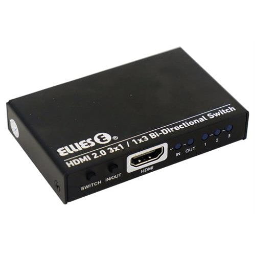 GUNMANSA Ellies 3 Port Bi Directional HDMI Switch