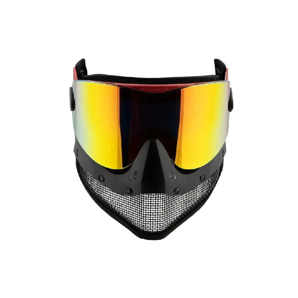 GUNMANSA Empire Airsoft Goggle E-Mesh Red - Thermal Mirror Fire