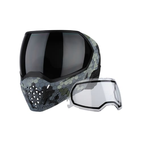 GUNMANSA EMPIRE EVS GOGGLE SE HEX CAMO NINJA LENS + FREE CLEAR THERMAL LENS