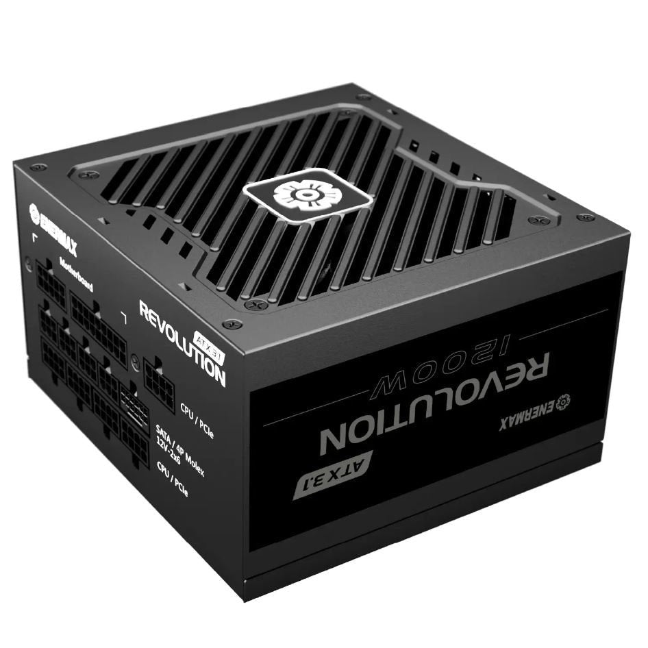 GUNMANSA ENERMAX REVOLUTION ERS1200EWT-V2 1200 Watt 80 PLUS Gold Fully Modular ATX 3.1 Power Supply