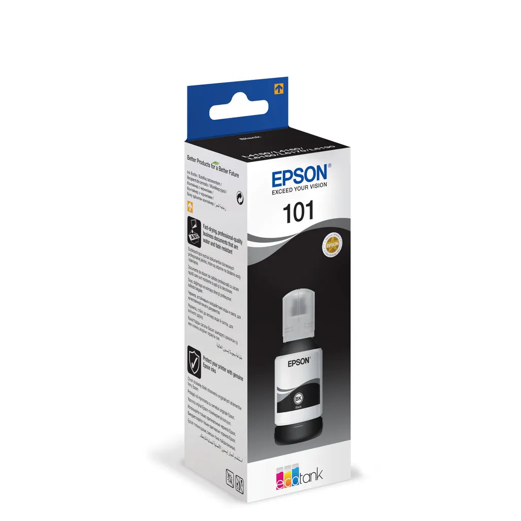 GUNMANSA Epson 101 EcoTank Black, Pigment-based ink, 127 ml, 1 pc(s)