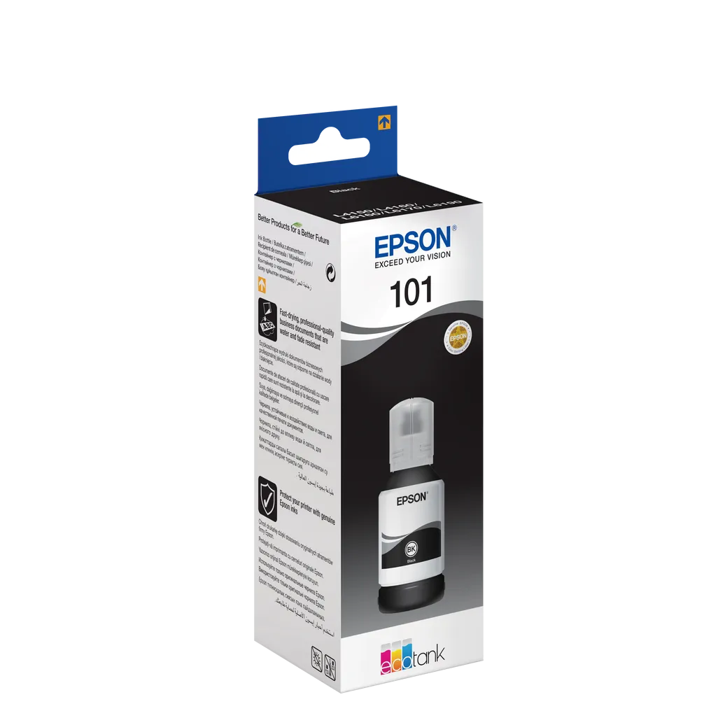GUNMANSA Epson 101 EcoTank Black, Pigment-based ink, 127 ml, 1 pc(s)