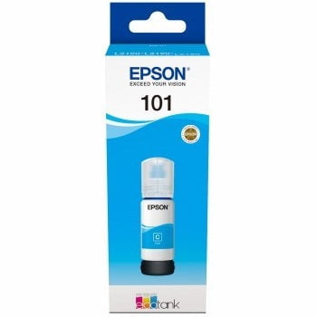 GUNMANSA Epson 101 Ecotank Cyan Ink Bottle 127ml